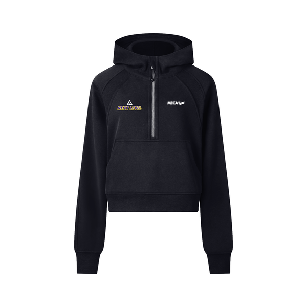 Next Level x MECA Cropped Half-Zip Hoodie