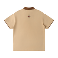 VAG Contrast Collar Raglan Polo Shirt