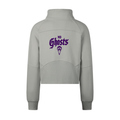 Cropped Half-Zip Sweatshirt