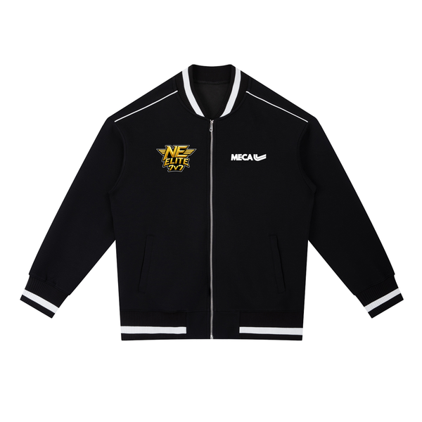 New Era x MECA Contrast Piping Zip Bomber Jacket