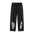 Beast Mode x MECA Reflection Striped Straight-Leg Sweatpants
