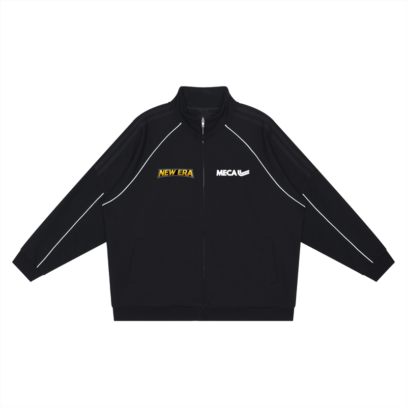 New Era x MECA Reflection Striped Raglan Sleeve  Jacket