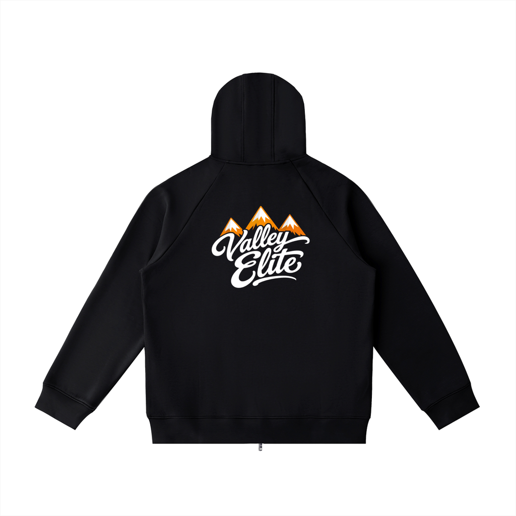 Valley Elite x MECA Heavyweight Raglan Sleeve Zip Hoodie