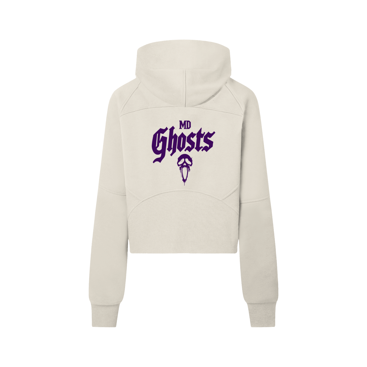 Cropped Half-Zip Hoodie