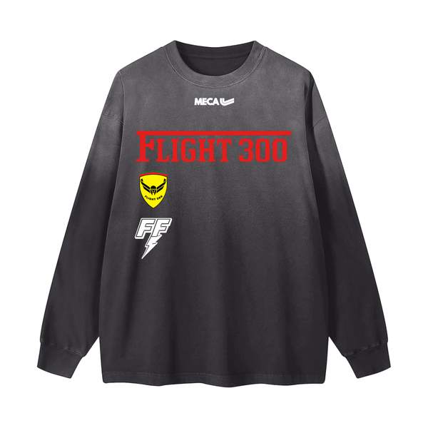 Flight x MECA Gradient Washed Long Sleeve T-Shirt 1