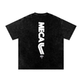 MECA x Ghosts Snow Washed Oversized Cotton T-Shirt