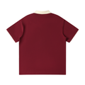 VAG Contrast Collar Raglan Polo Shirt