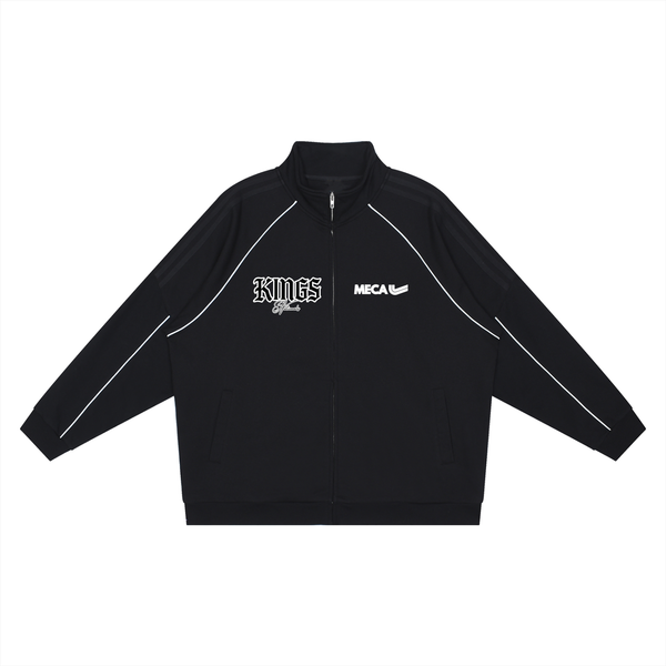 Kings Nationals x MECA Reflection Striped Raglan Sleeve  Jacket