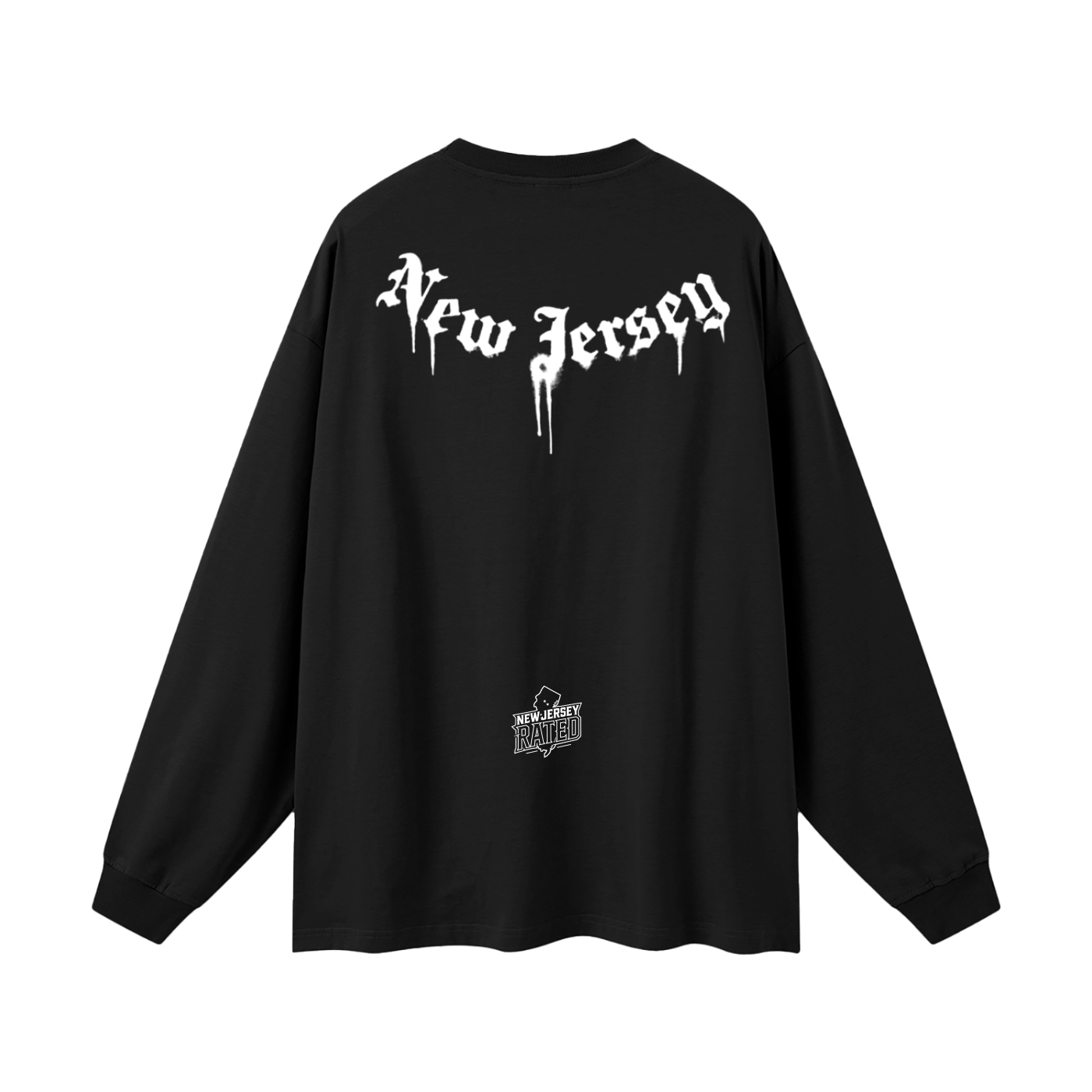 Rated x MECA Oversized Unisex Long Sleeve T-Shirt