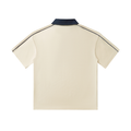 VAG Contrast Collar Short-Sleeve Polo Shirt