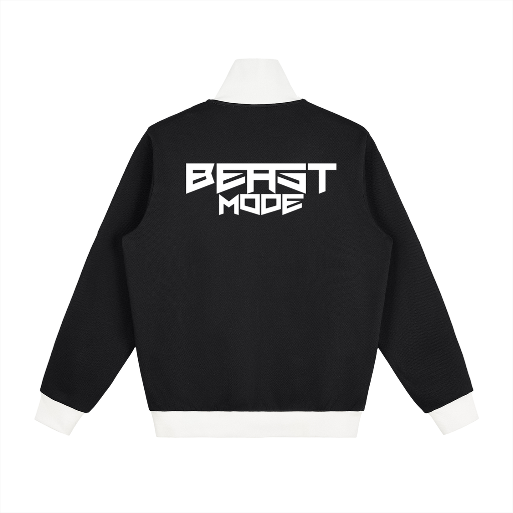 Beast Mode x MECA Contrast Side Stripe Fleece Track Jacket