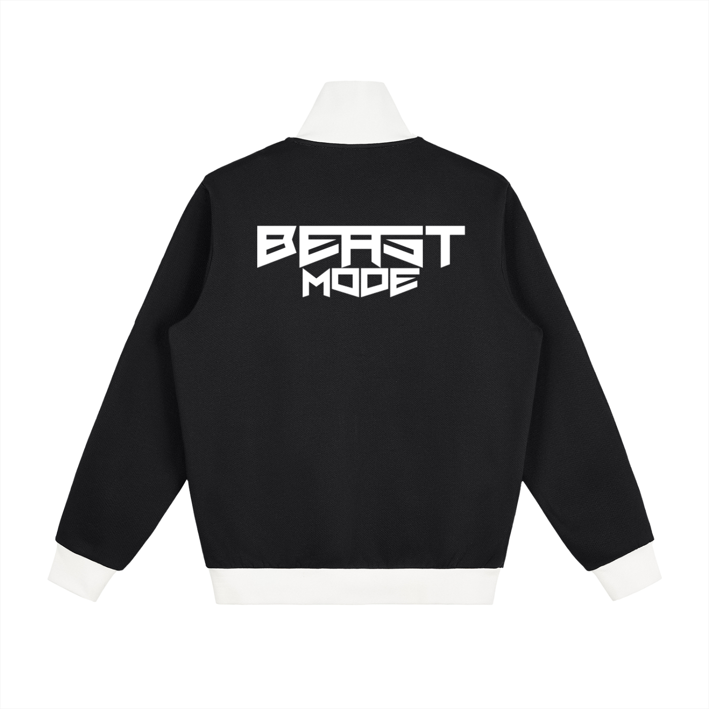 Beast Mode x MECA Contrast Side Stripe Fleece Track Jacket