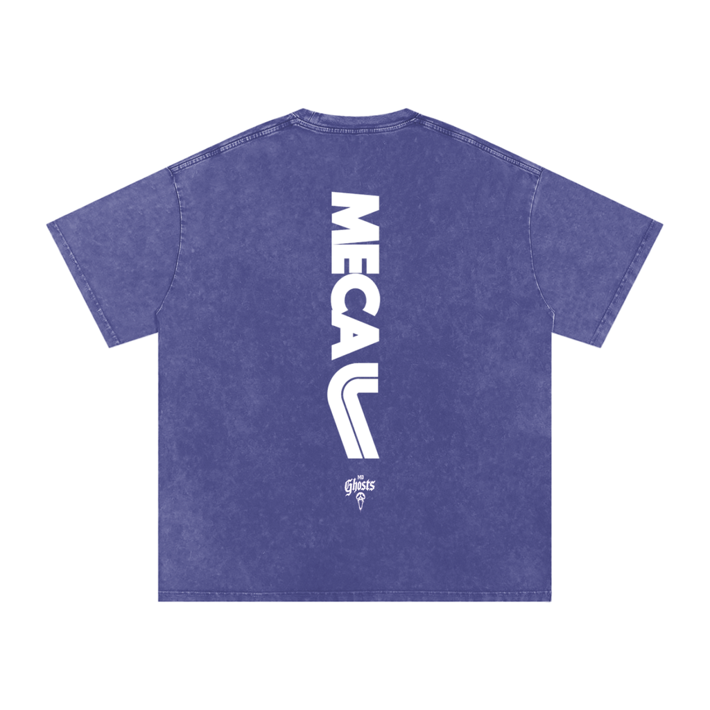 MECA x Ghosts Snow Washed Oversized Cotton T-Shirt