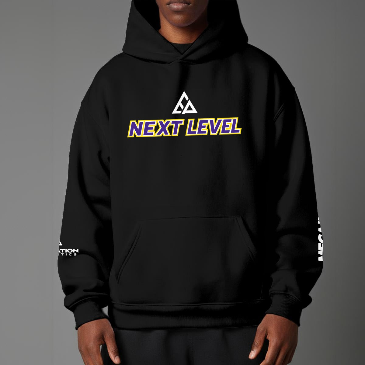 MECA NL Unisex Pullover Hoodie with Micro-Fleece Lining| (Black)