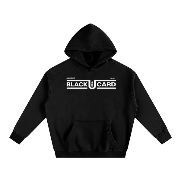 BLACK CARD Oversize Fleeced Hoodie