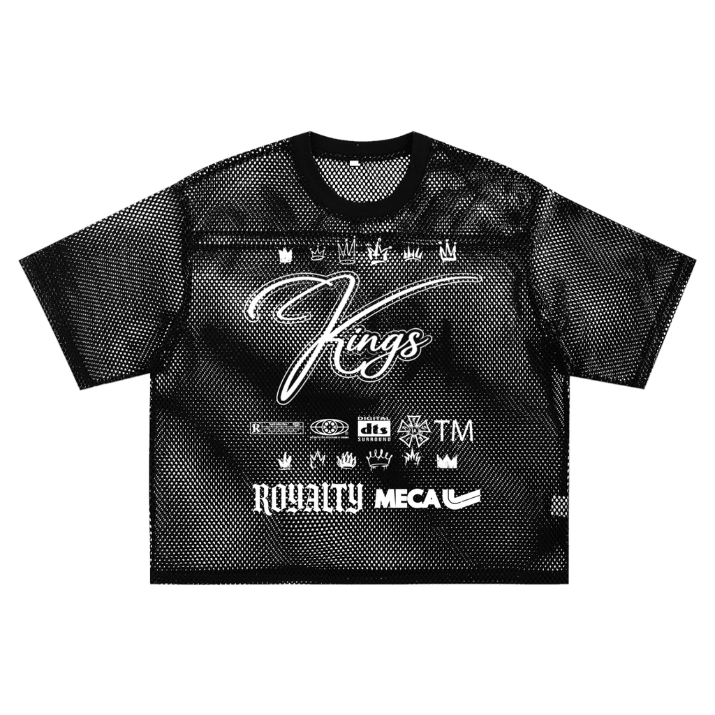 Kings x MECA See-through Boxy Net T-Shirt