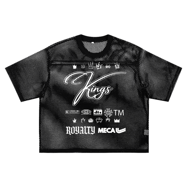 Kings x MECA See-through Boxy Net T-Shirt
