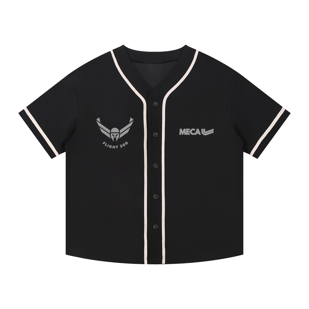 Flight x MECA Contrast Piped Button-Up Jersey