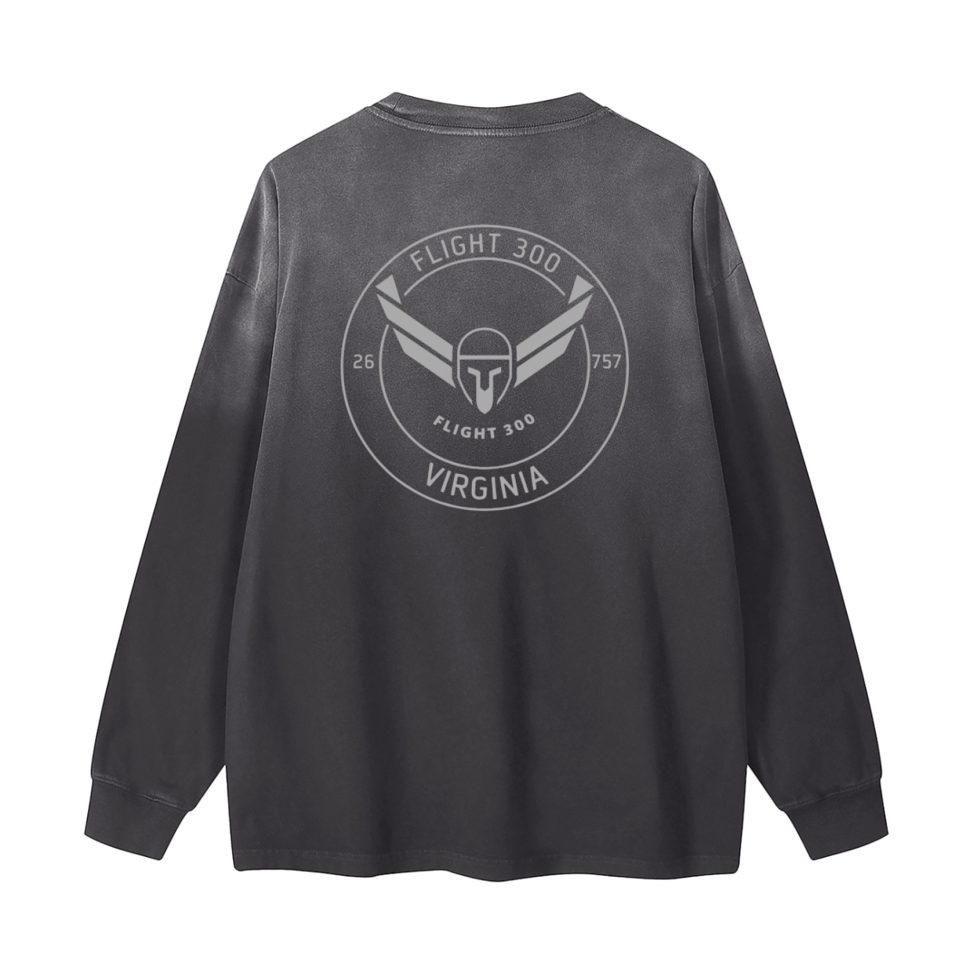 Flight x MECA Gradient Washed Long Sleeve T-Shirt 1