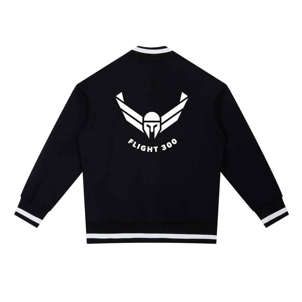 Flight x MECA Contrast Piping Zip Bomber Jacket