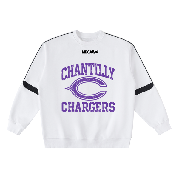 Tilly Coaches Oversized Crewneck Taped Sweatshirt