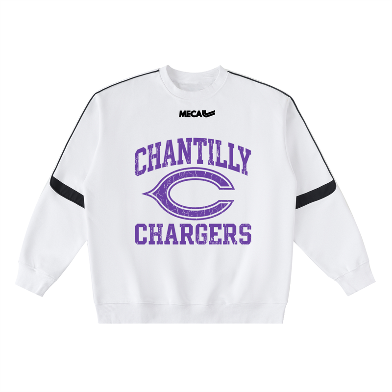 Tilly Coaches Oversized Crewneck Taped Sweatshirt