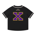 Next Level x MECA Contrast Piped Button-Up Jersey