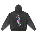 Snow Wash Oversized Hoodie