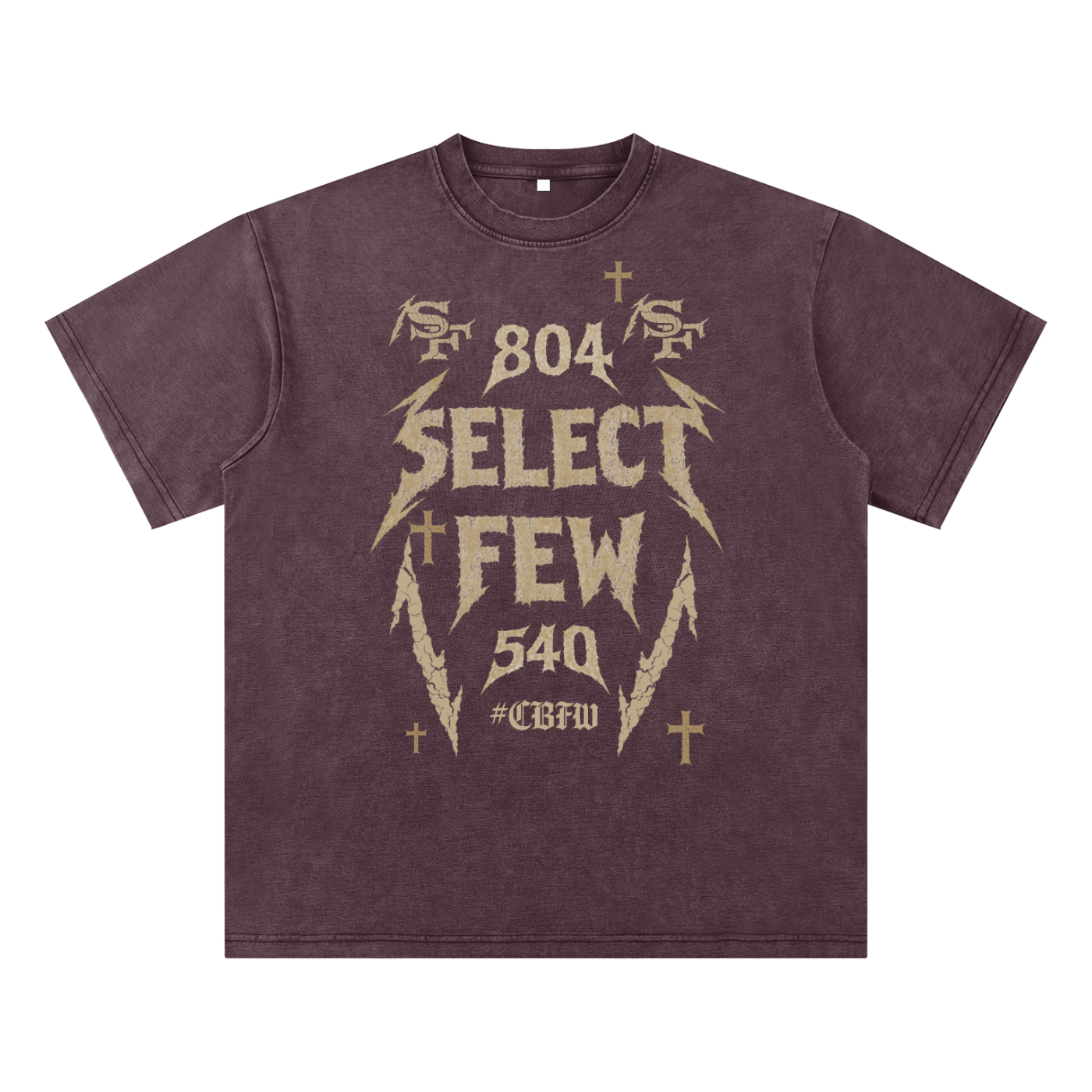Bamboo Slub Snow Washed T-Shirt