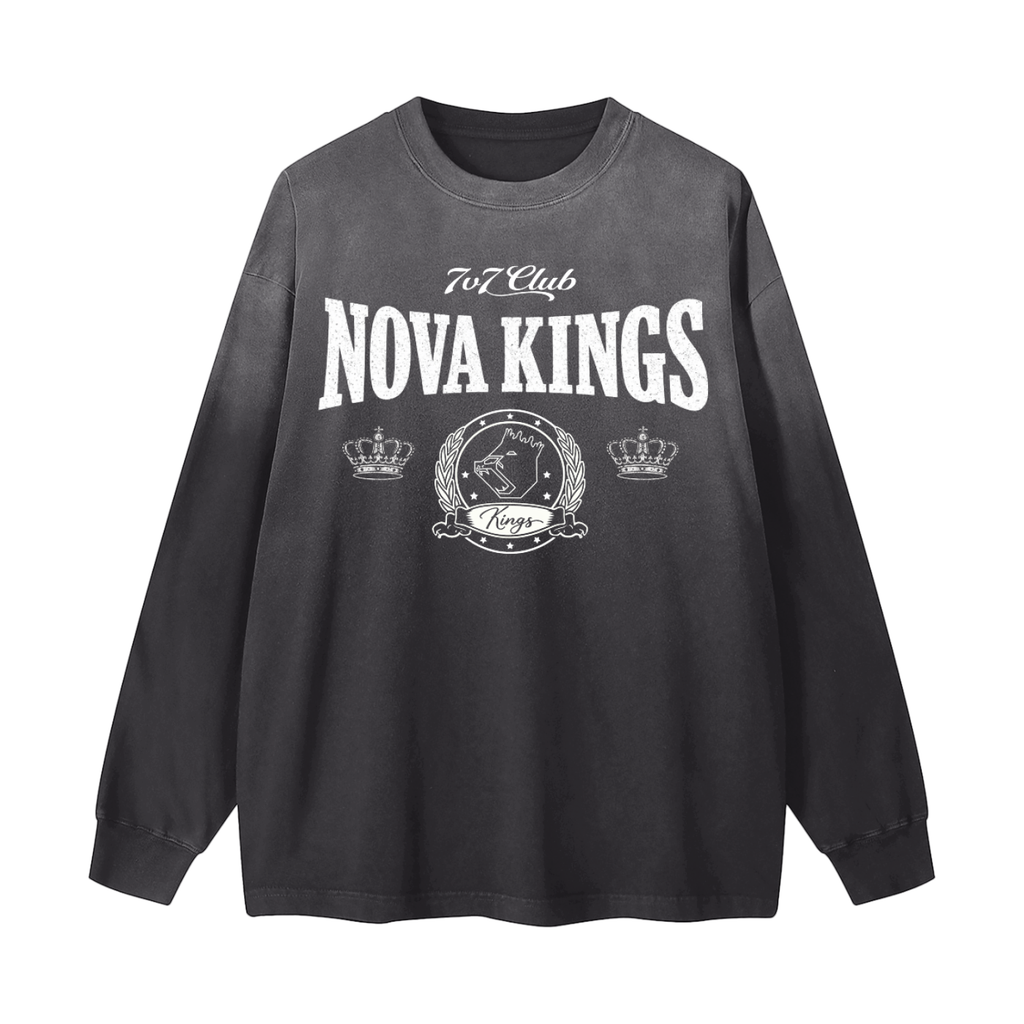 Kings x MECA Gradient Washed Long Sleeve T-Shirt