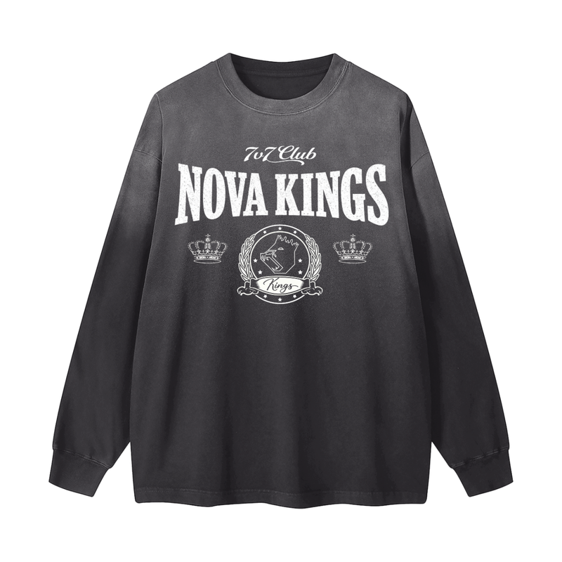 Kings x MECA Gradient Washed Long Sleeve T-Shirt