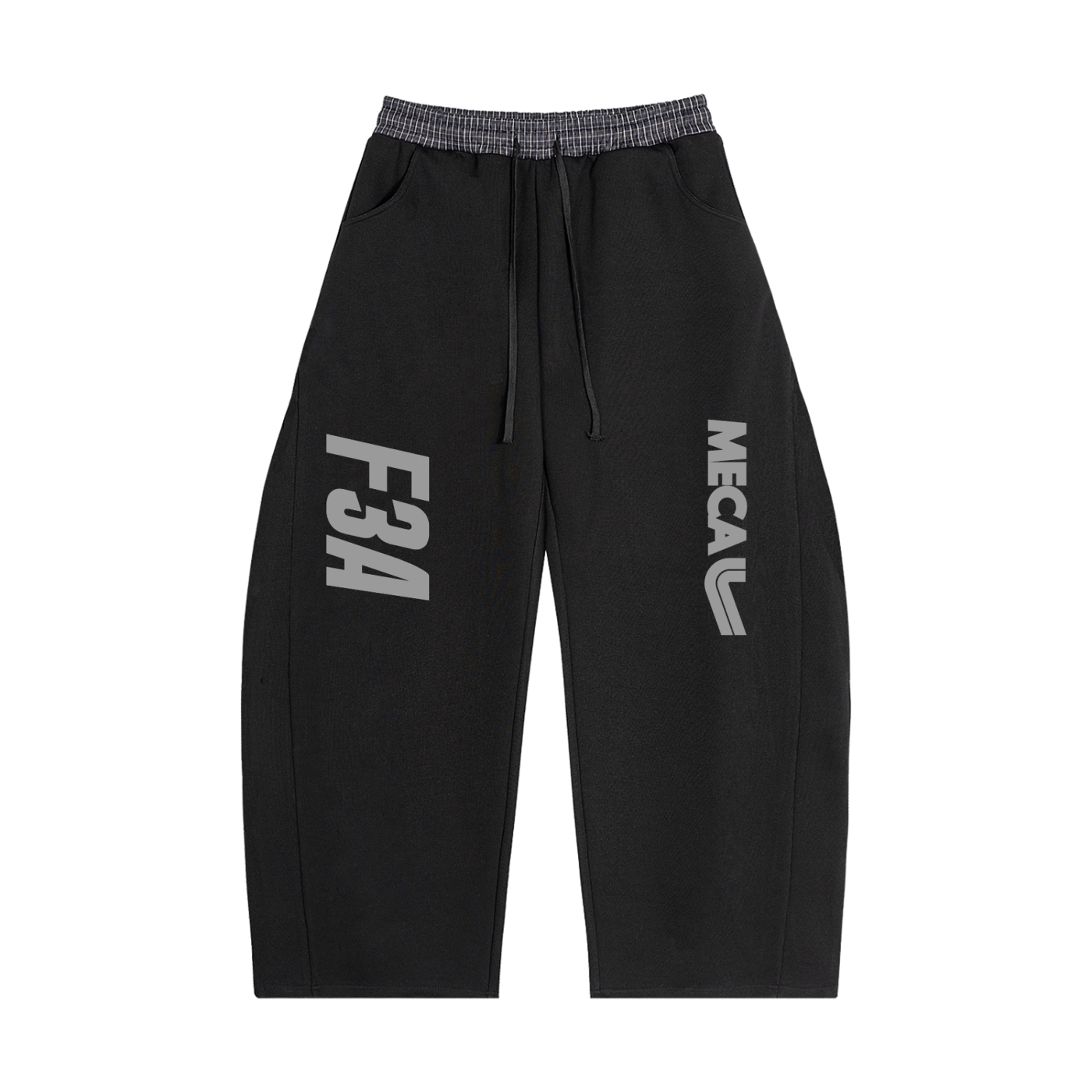 Flight x MECA Plaid Waistband Barrel Sweatpants