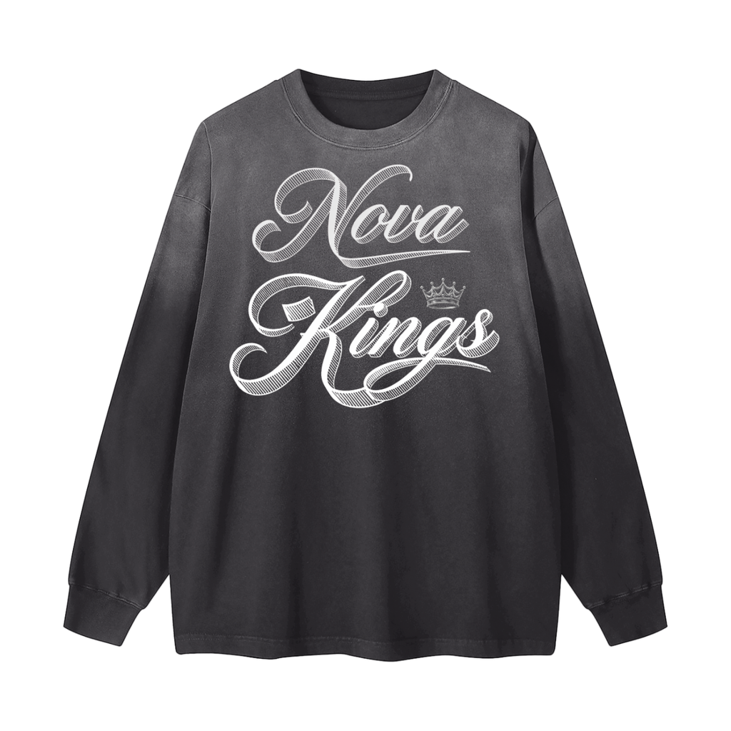 Kings x MECA Gradient Washed Long Sleeve T-Shirt