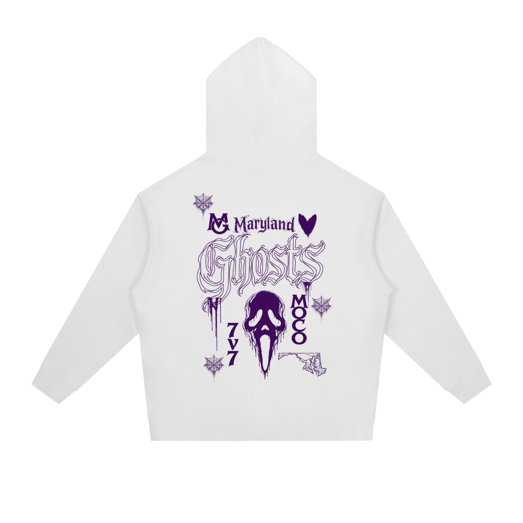 MECA x Ghosts Essential Heavyweight Drop-Shoulder Hoodie