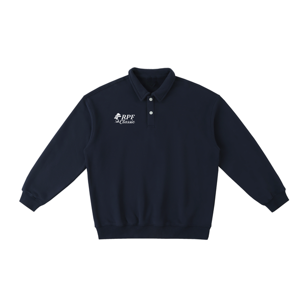RPF Classic Heavyweight Polo-Collar Sweatshirt