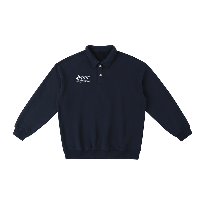 RPF Classic Heavyweight Polo-Collar Sweatshirt