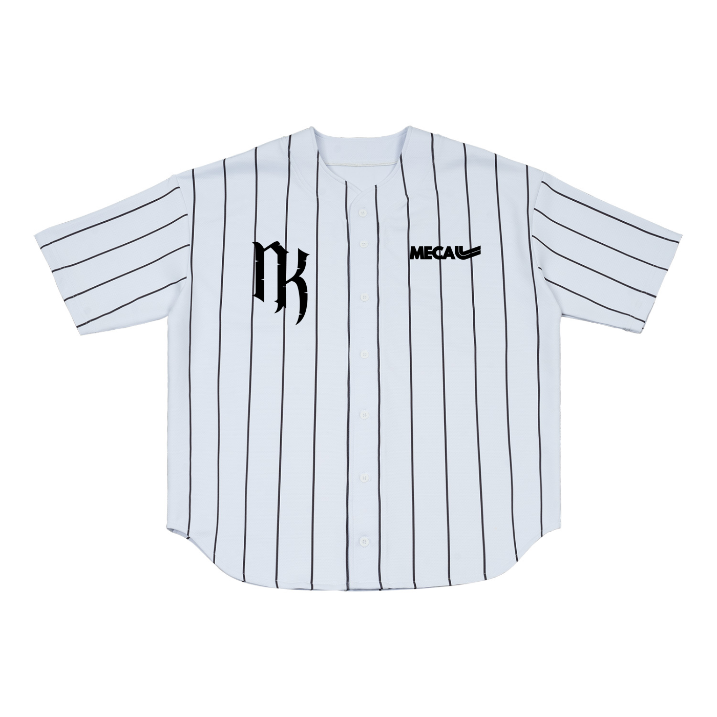 Kings x MECA Pinstripe Baseball Jersey