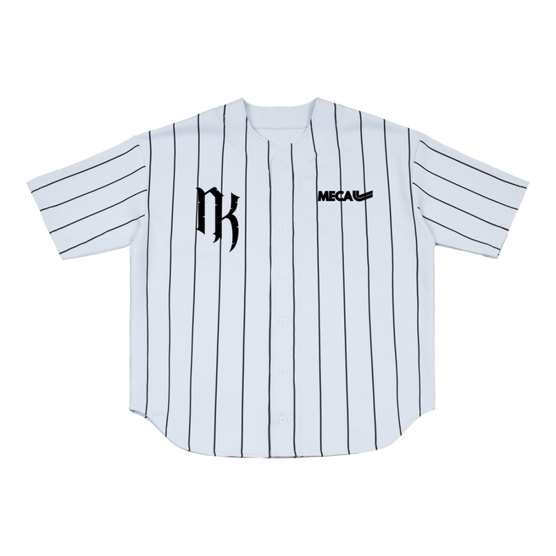 Kings x MECA Pinstripe Baseball Jersey