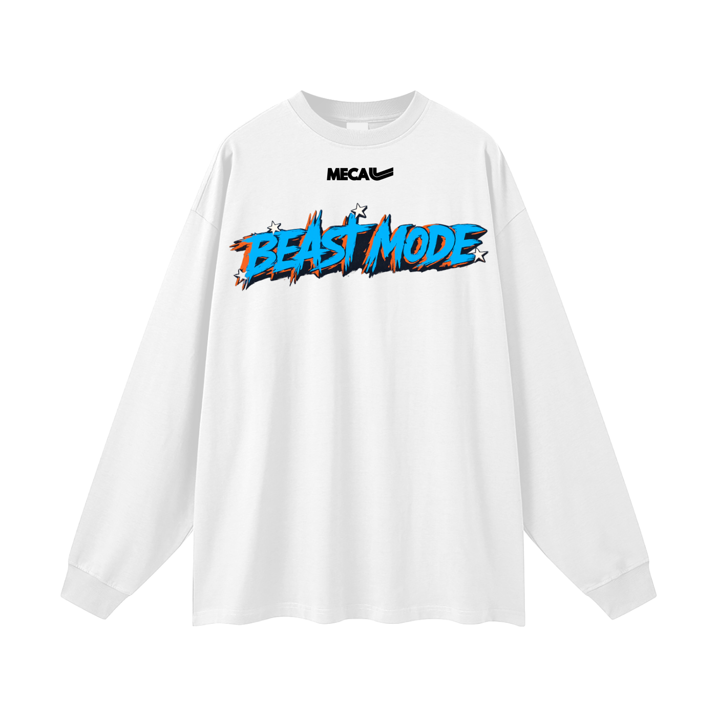 Beast Mode x MECA Oversized Unisex Long Sleeve T-Shirt