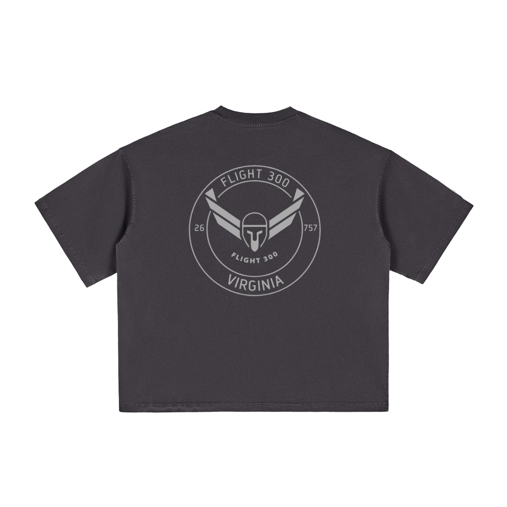 Flight x MECA Vintage Washed Boxy T-Shirt 1