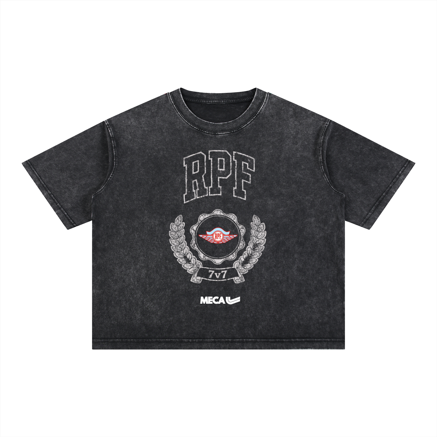 RPF x MECA Mineral Wash Boxy Cotton T-Shirt