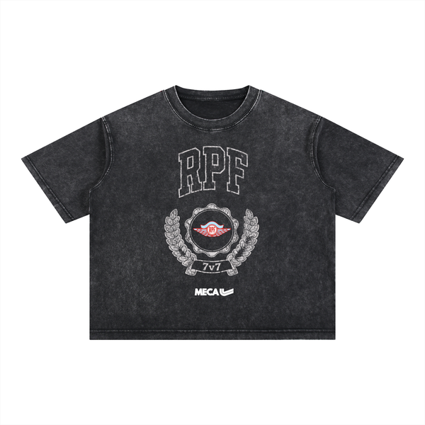 RPF x MECA Mineral Wash Boxy Cotton T-Shirt