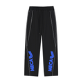 MECA TEAM Reflection Striped Straight-Leg Sweatpants