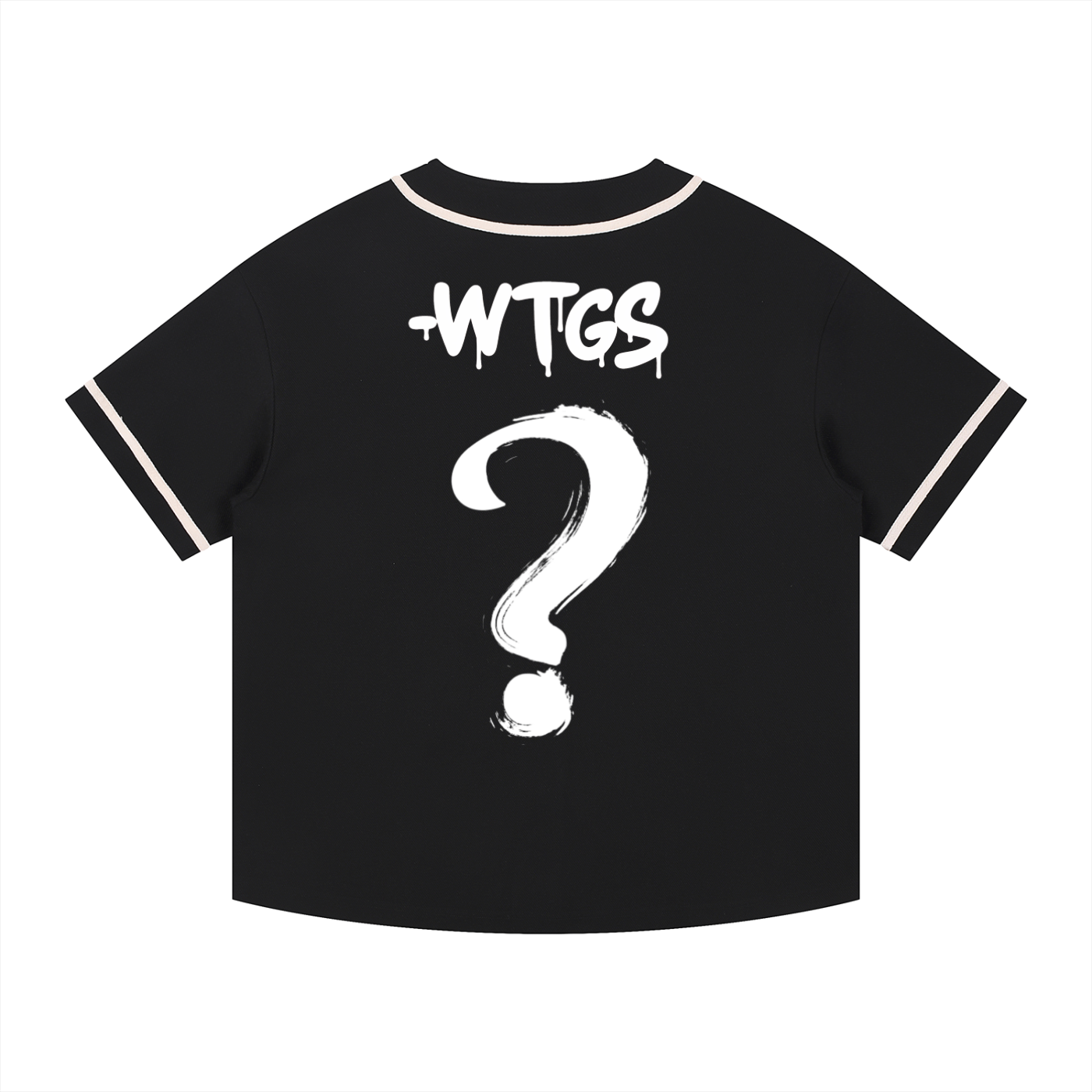 WTGS x MECA Contrast Piped Button-Up Jersey
