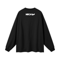 BLACK CARD Oversized Unisex Long Sleeve T-Shirt