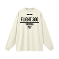 Flight x MECA Oversized Unisex Long Sleeve T-Shirt