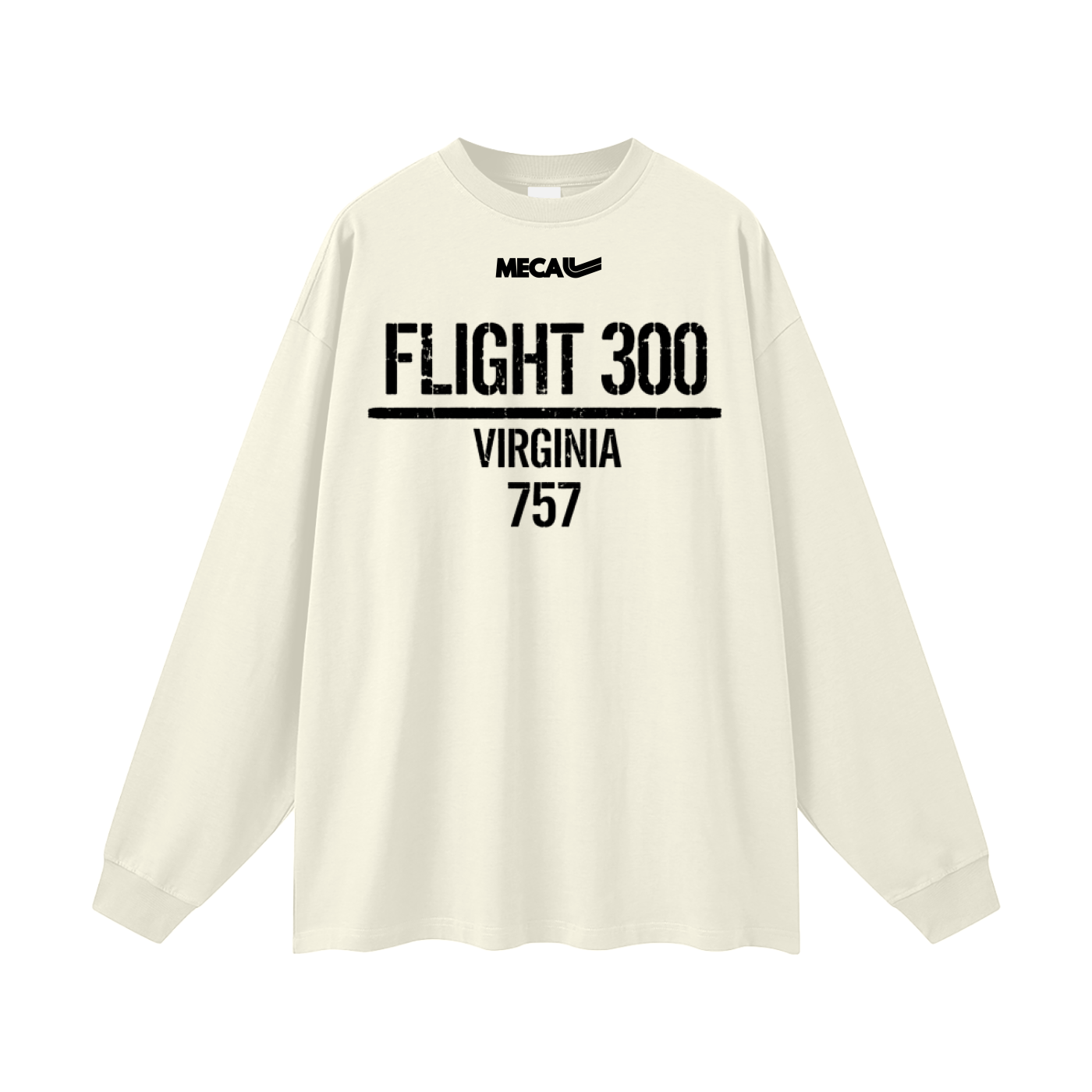 Flight x MECA Oversized Unisex Long Sleeve T-Shirt