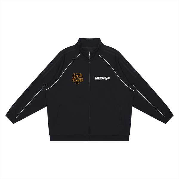 Beast Mode x MECA Reflection Striped Raglan Sleeve  Jacket