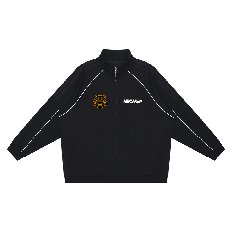 Beast Mode x MECA Reflection Striped Raglan Sleeve  Jacket