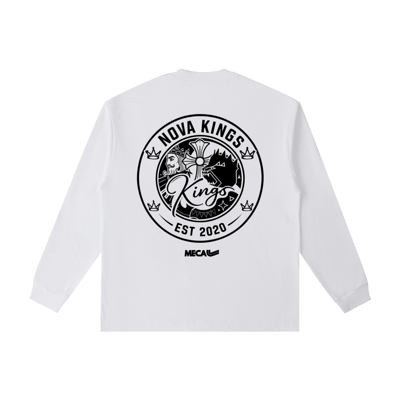 Kings x MECA Essential Cotton Long Sleeve T-Shirt